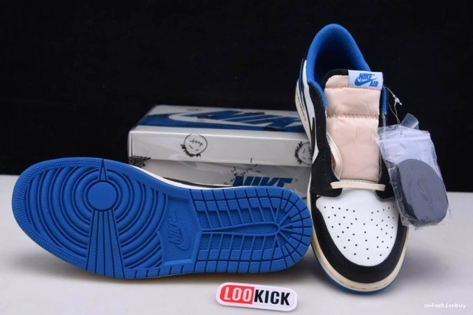 x Travis Design Low Scott Retro Jordan DM7866-140 Air Fragment x 1 0828